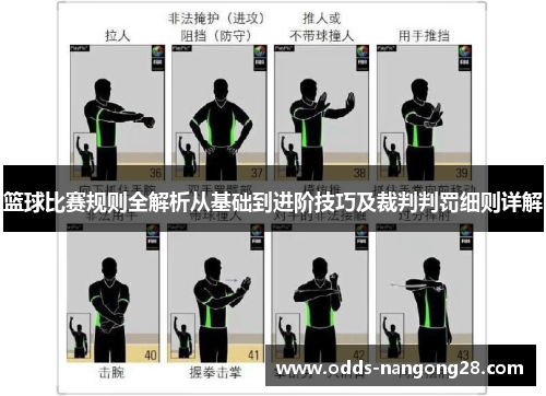 篮球比赛规则全解析从基础到进阶技巧及裁判判罚细则详解